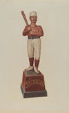 Cigar Store Figure – Ball Player