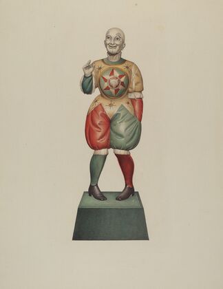 Cigar Store Figure – Clown