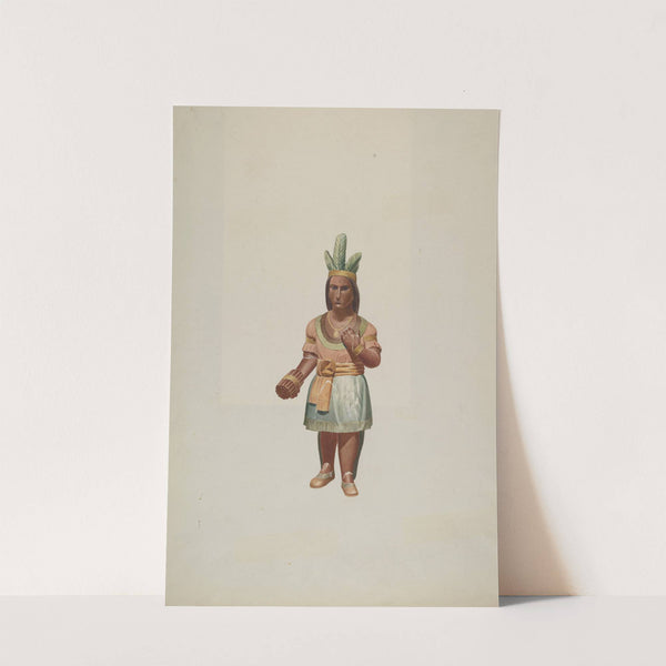 Cigar Store Indian by Alton K. Skillin
