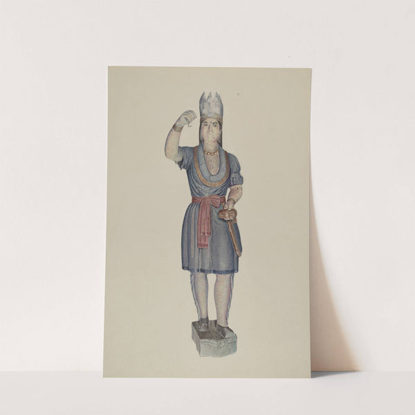 Cigar Store Indian by Michael Riccitelli