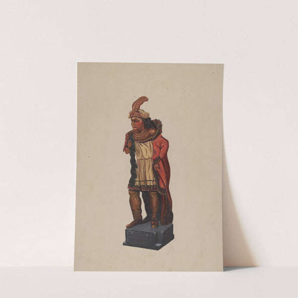 Cigar Store Indian (1935-1942) by Richard F. Smith