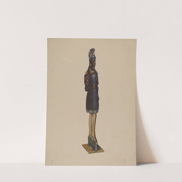 Cigar Store Indian (c. 1936) by Richard F. Smith