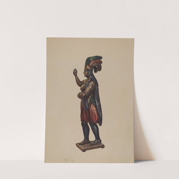Cigar Store Indian (c. 1936) by Richard F. Smith