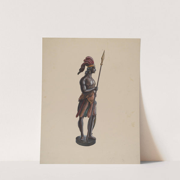 Cigar Store Indian by Richard F. Smith