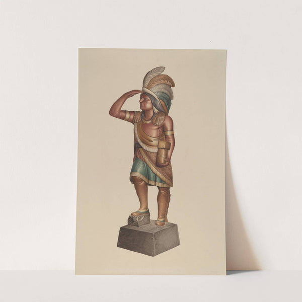 Cigar Store Indian by Robert Pohle
