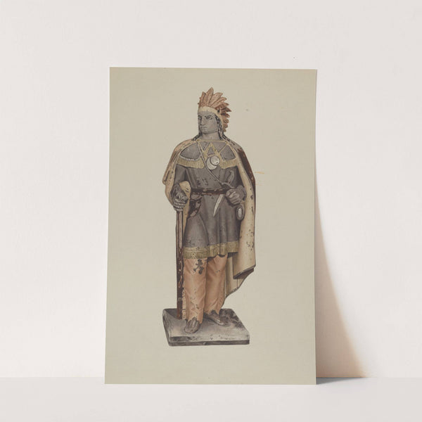 Cigar Store Indian by American 20th Century