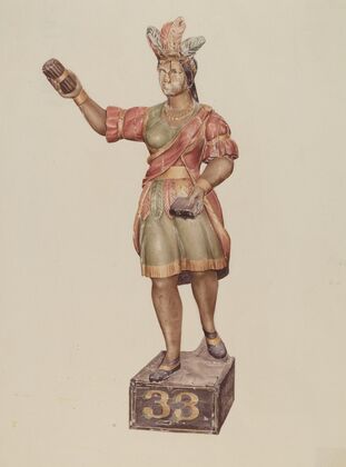 Cigar Store Indian