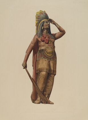 Cigar Store Indian