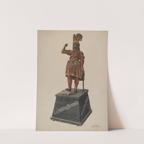 Cigar Store Indian by Beverly Chichester