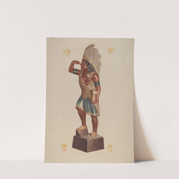 Cigar Store Indian by Albert Ryder