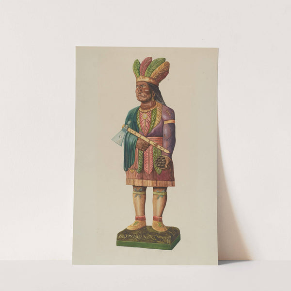 Cigar Store Indian (1935-1942) by Einar Heiberg