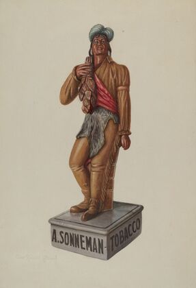 Cigar Store Indian (c. 1939)