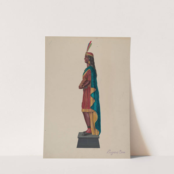 Cigar Store Indian by Eugene Croe