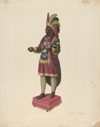 Cigar Store Indian (c. 1937)