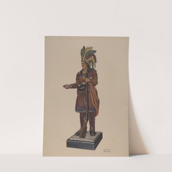 Cigar Store Indian by Florian Rokita