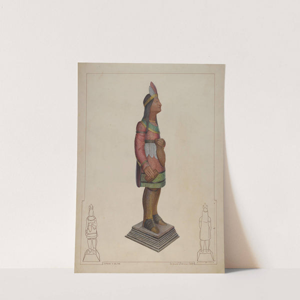 Cigar Store Indian by Gordon Saltar