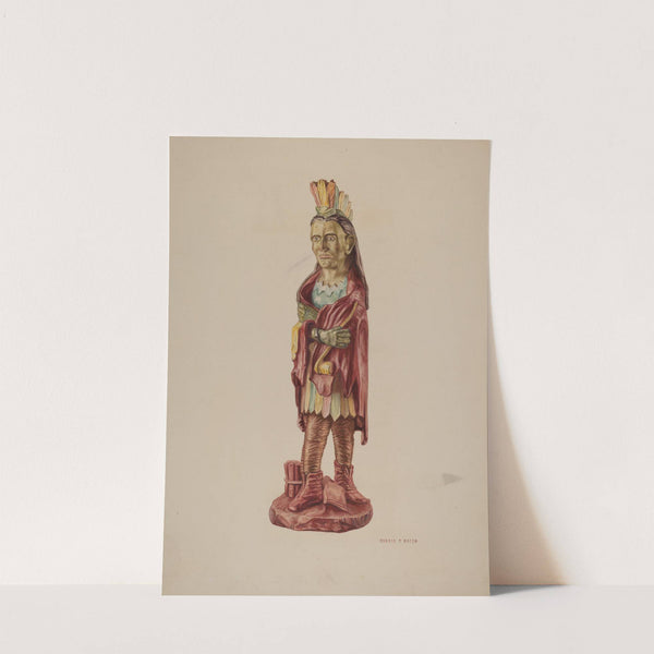 Cigar Store Indian by Hardin Walsh