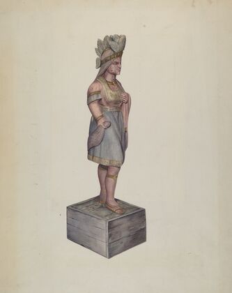 Cigar Store Indian