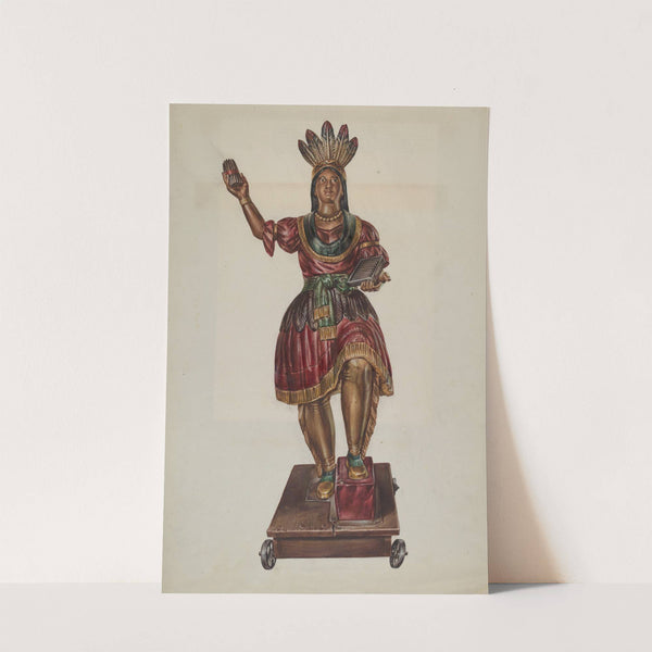 Cigar Store Indian by James McLellan