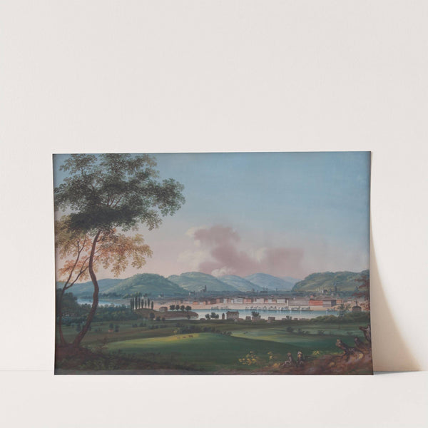 Cincinnati From Behind Newport Barracks by John Caspar Wild