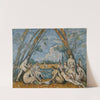 Cinq baigneuses by Paul Cézanne