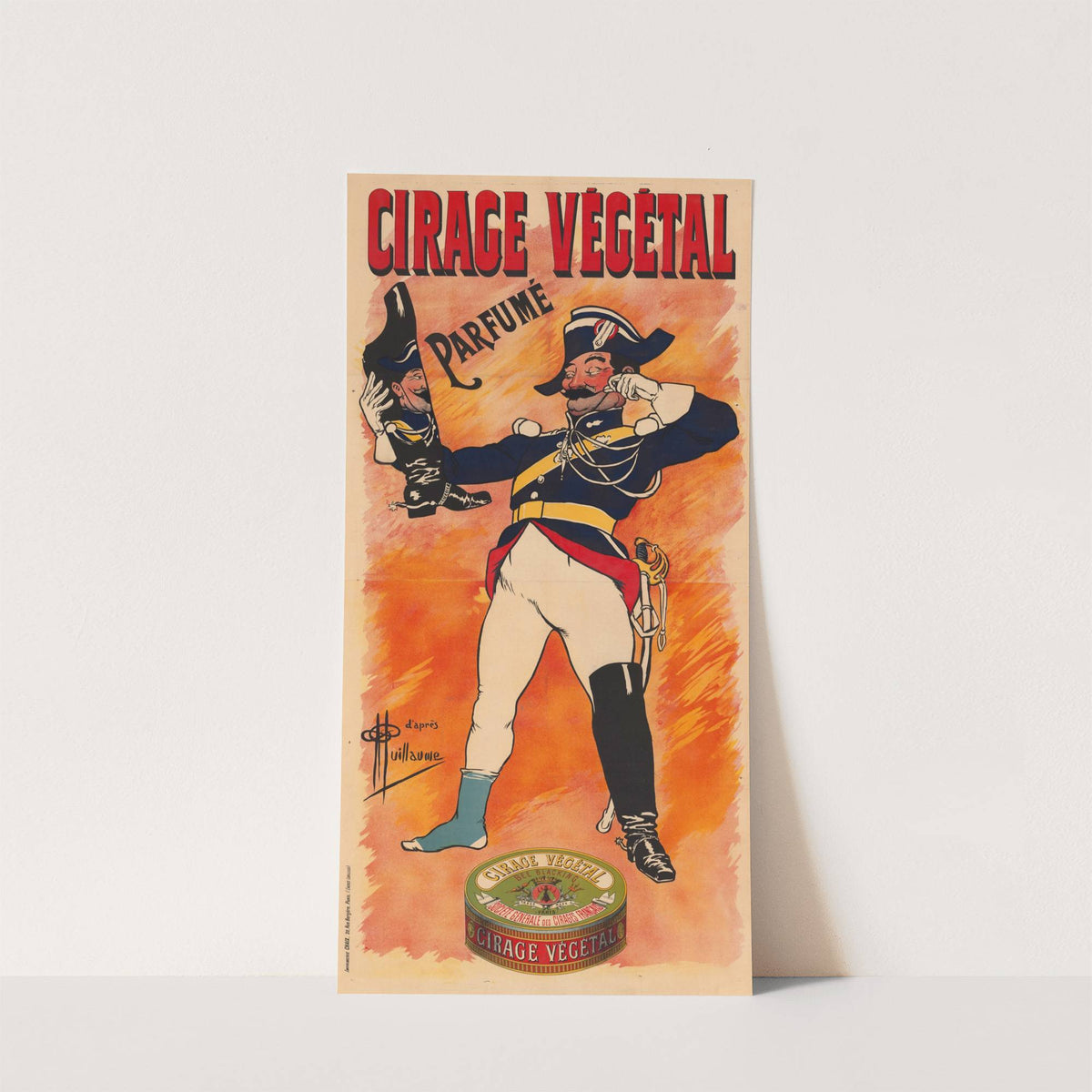 Cirage végétal parfumé (1901) by Albert Guillaume
