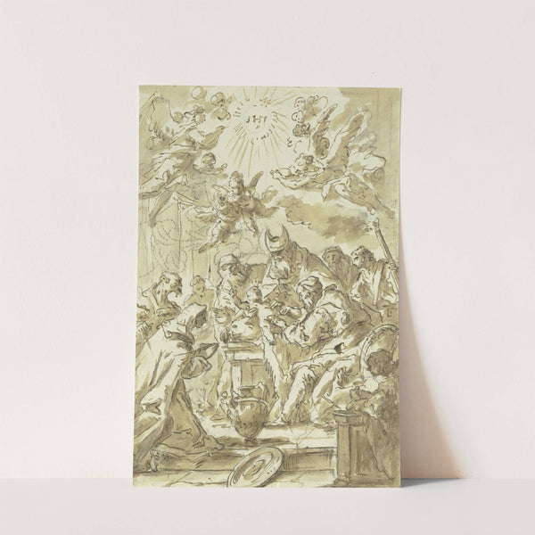 Circumcision of Christ by Gaspare Diziani