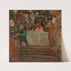 Circus – In front of the little theatre by Witold Wojtkiewicz