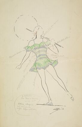 Circus: Tightrope-walking character (1934-1943)