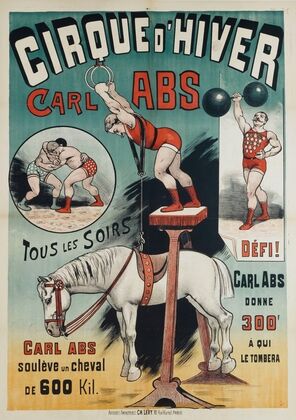 Cirque D’hiver Carl Abs Tous Les Soirs (1888)