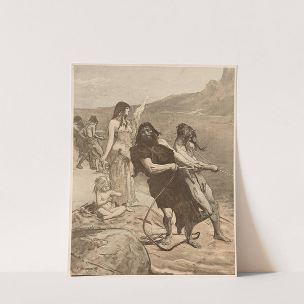 Cité Lacustre (1898-1899) by Fernand Cormon