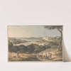 City of Coimbra on the Mondego in 1810 (1810) by Charles Turner