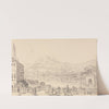 City of Verona and Castle of San Pietro from another bridge by Sir Charles D&#039;Oyly