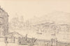 City of Verona and Church of San Giorgia looking to the left on the Bridge