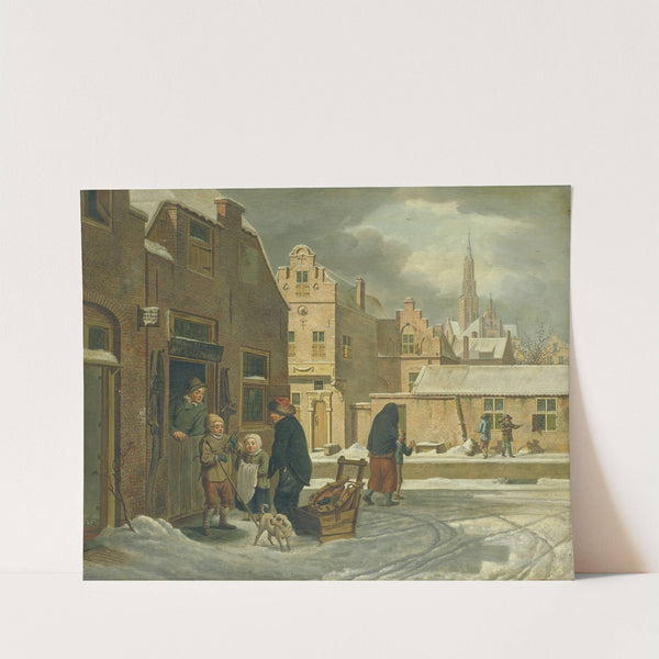 City View in the Winter by Dirk Jan van der Laan