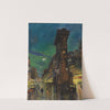 Cityscape by Konstantin Alexeevich Korovin