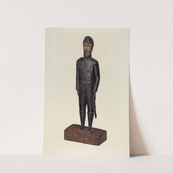 Civil War Soldier (c. 1940) by Mina Lowry