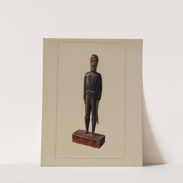 Civil War Soldier (1935-1942) by Mina Lowry