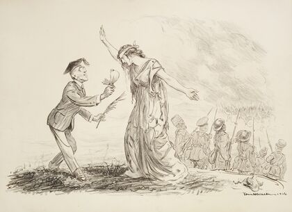 Civilization; Peace; Not until my defenders have won (1916)