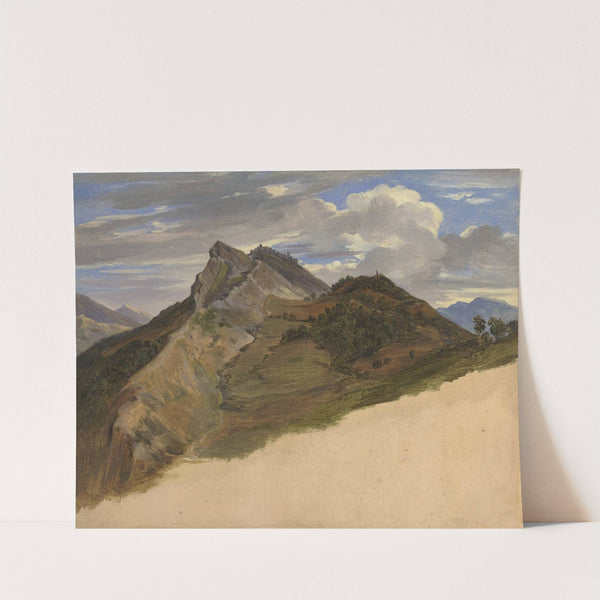 Civitella Seen from the North by Johann Joachim Faber