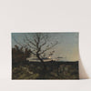 Clair de lune aux environs de Marseille (1889) by Henri-Joseph Harpignies