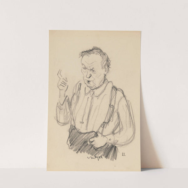 Clarence Seward Darrow (1925) by Henry Major