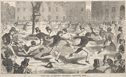 Class Day, at Harvard University, Cambridge, Massachusetts (1858)