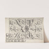 Classical Ceiling Moldings with Floral Ornament by Thomas Hardwick