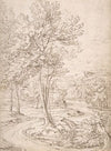 Classical Landscape with a Building and a River