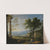 Classical landscape with ancient ruins, figures in the foreground by Pierre Patel the elder