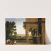 Classical Landscape with Figures by Henri Mauperché