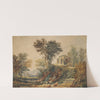 Classical Landscape with Ruins by Samuel Rostill Lines