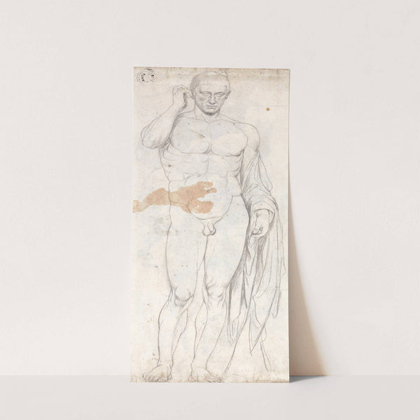 Classical Male Nude by George Romney