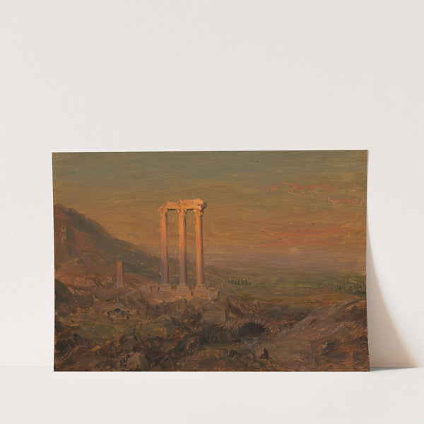 Classical Ruins, Syria (1868) by Frederic Edwin Church